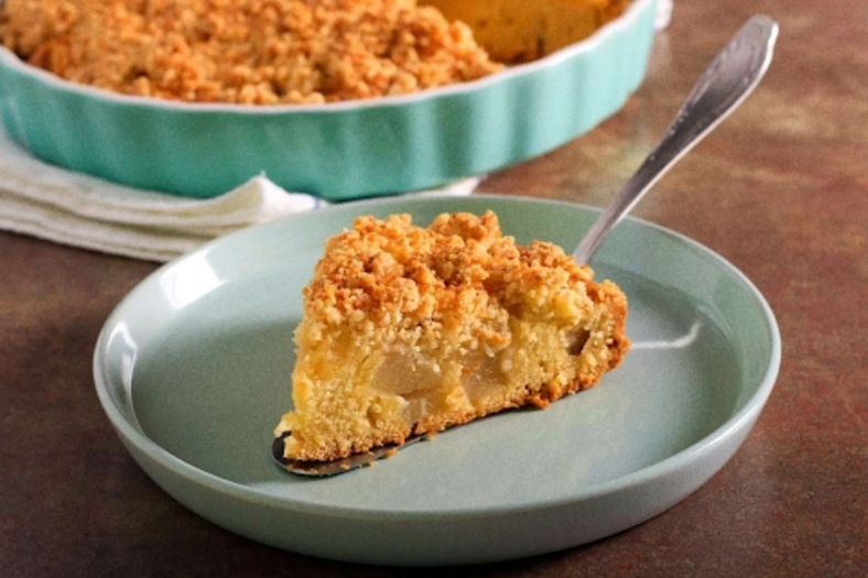 Crumble Pera imagem receita