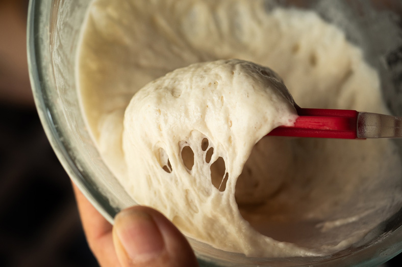 Massa mãe com maçã fermentada imagem receita